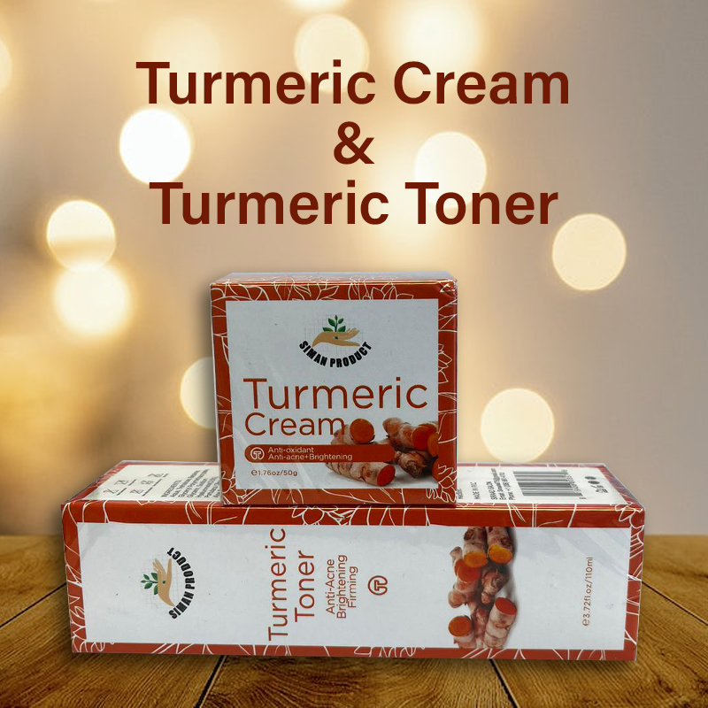 Turmeric Cream & Turmeric Toner